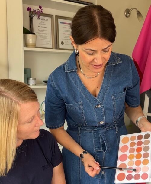 Colour analysis make up